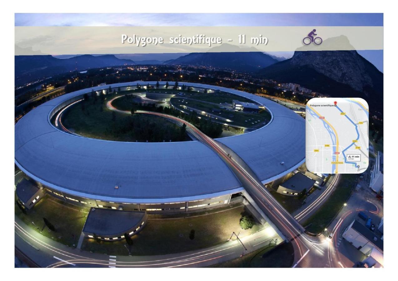 Le 62 - Spacieux T2 Avec Jardin, Parking & Tramway Γκρενόμπλ Εξωτερικό φωτογραφία
