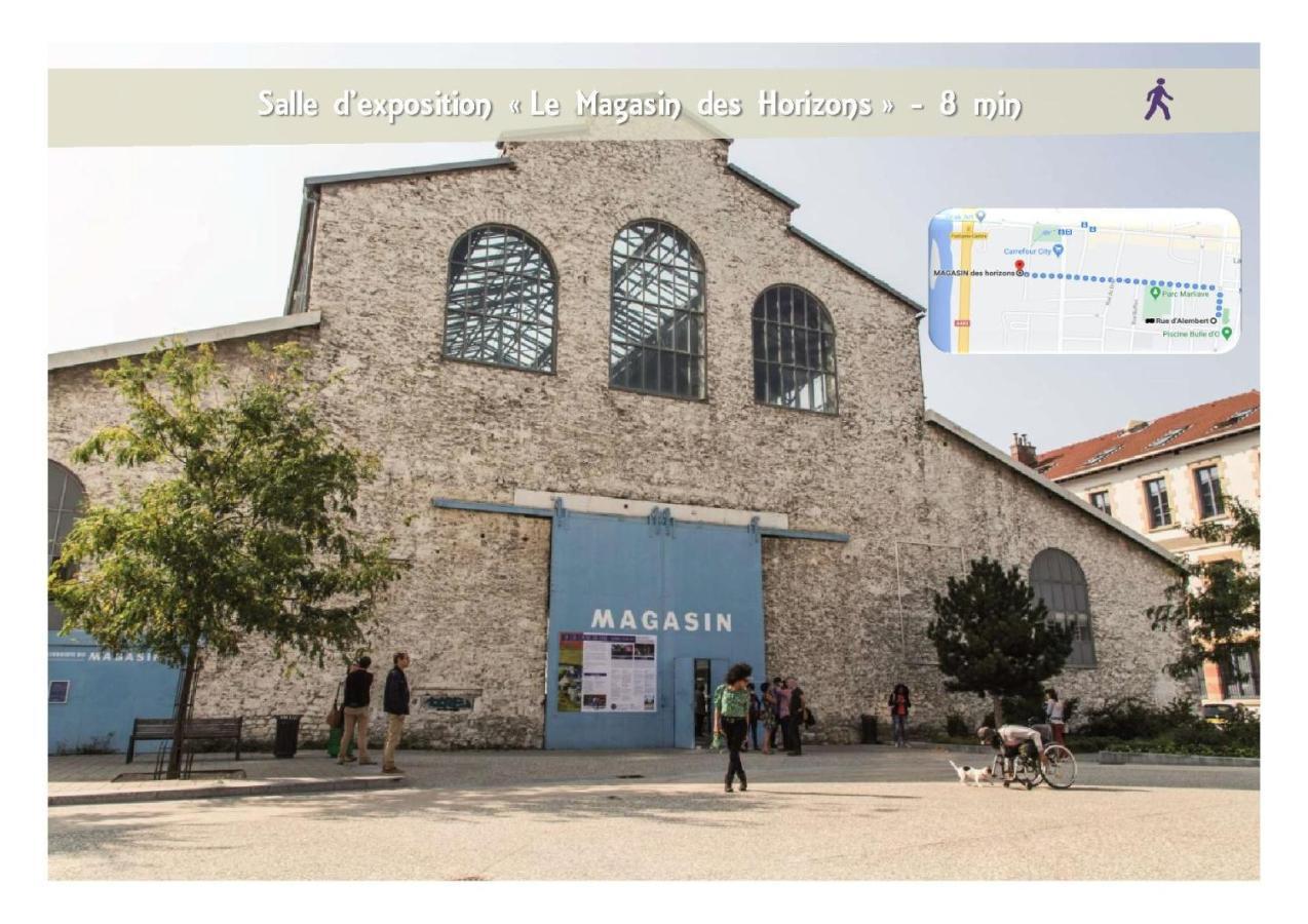 Le 62 - Spacieux T2 Avec Jardin, Parking & Tramway Γκρενόμπλ Εξωτερικό φωτογραφία